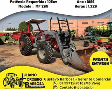 Massey Ferguson 295 - 86/86